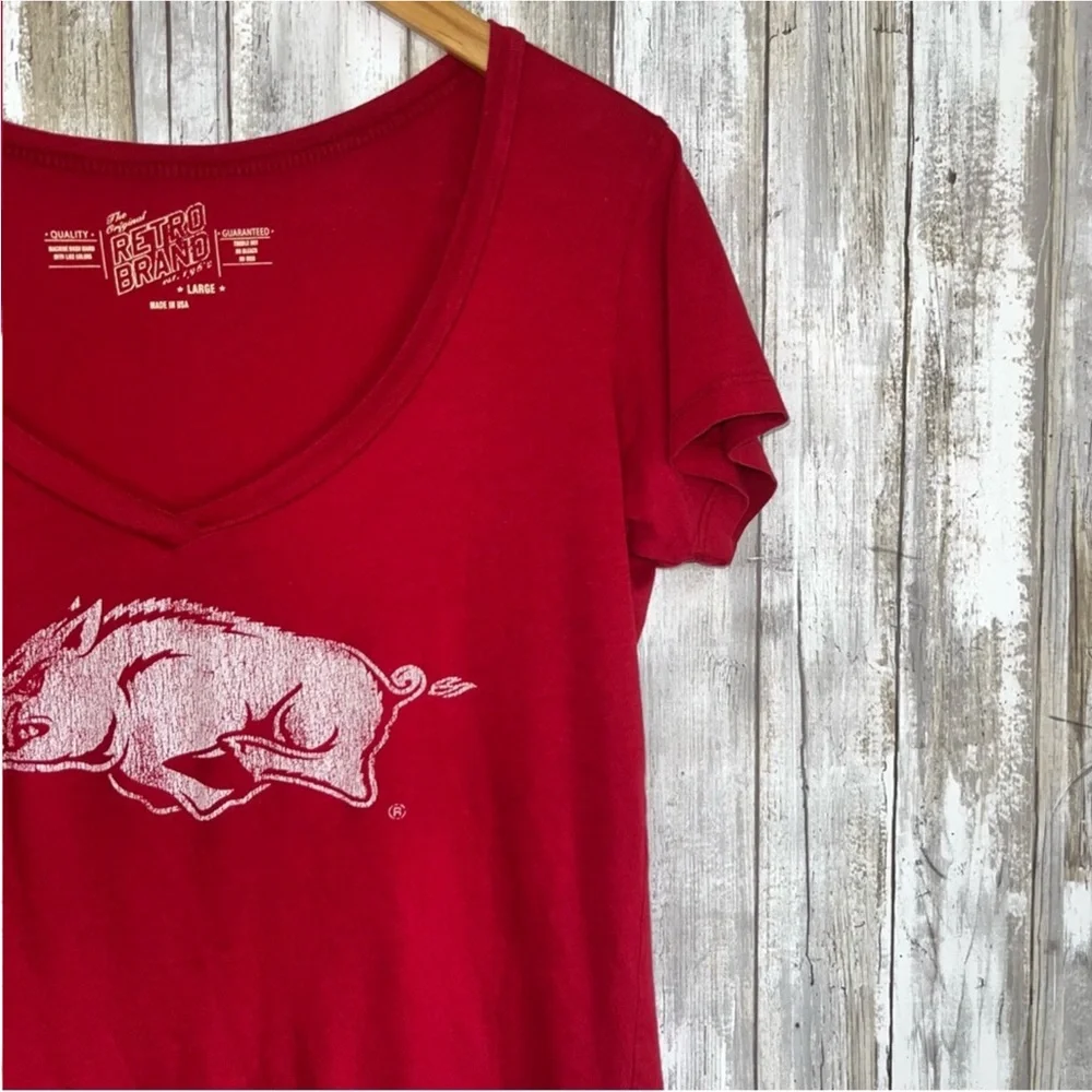 Arkansas Retro Brand Tee - Picture 3 of 5